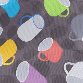 Colorful Cups Stretch Jersey