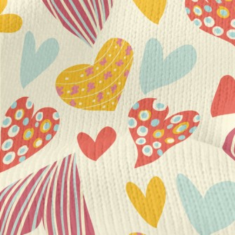 Love Lines Dots Stretch Jersey