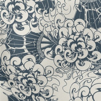 Pengpai Japanese Fan Lightweight Cotton Poplin