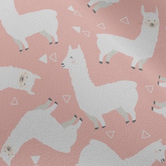 Smiling Alpaca Chiffon