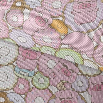 Donut Piggy Waterproof Oxford