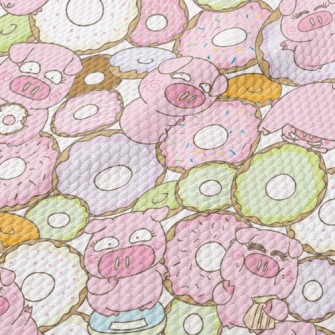 Donut Piggy Birdseye Piqué