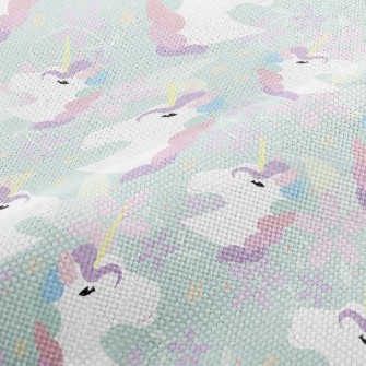 Flowers And Unicorns Performance Linen
