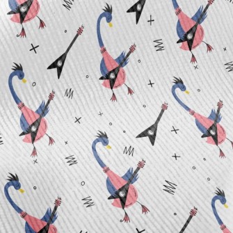 Goose Playing Guitar Standard Corduroy