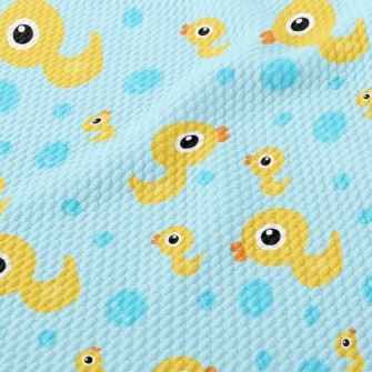 Big-eyed Duck Birdseye Piqué