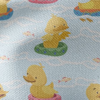 Swimming Circle Duck Waterproof Canvas