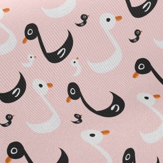 Black And White Goose Twill