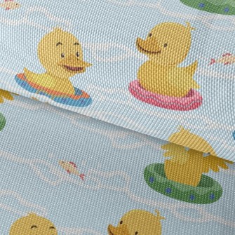 Swimming Circle Duck Waterproof Oxford