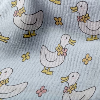 Duck And Flower Necklace Terry