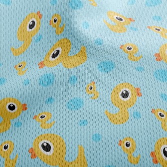 Big-eyed Duck Athletic Mesh Flat Back