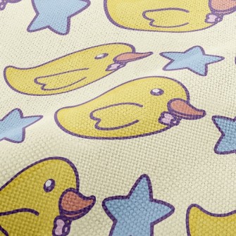 Yellow Duck And Stars Performance Linen