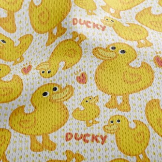 Yellow Duck Athletic Mesh Flat Back