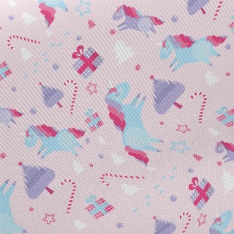 Christmas Unicorn Twill