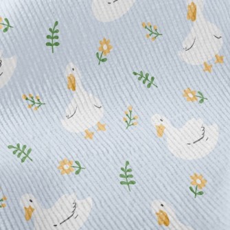 Duck And Little Flower Standard Corduroy