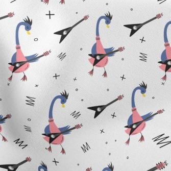 Goose Playing Guitar Stretch Ponte