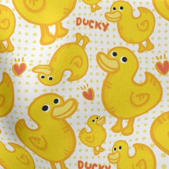 Yellow Duck Stretch Ponte