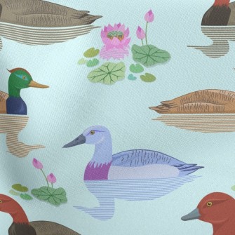 Pond With Ducks Stretch Ponte