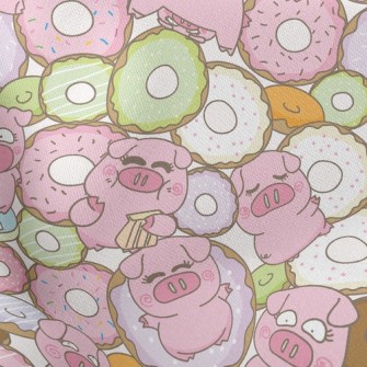 Donut Piggy Stretch Ponte