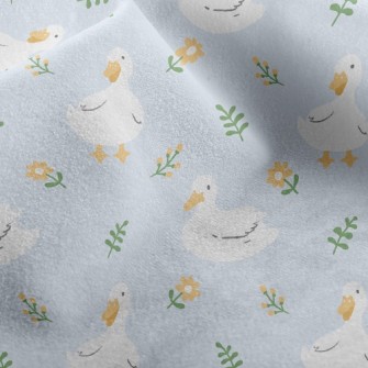 Duck And Little Flower Micro Fleece