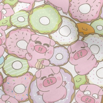 Donut Piggy Micro Fleece