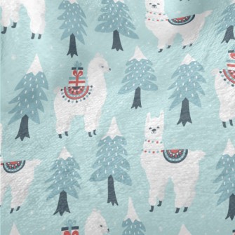 Christmas Tree And Alpaca Minky