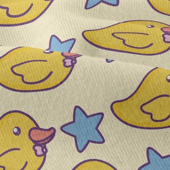 Yellow Duck And Stars Modern Jersey