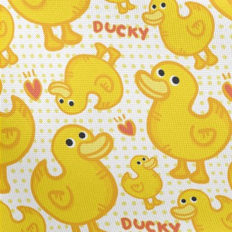 Yellow Duck Pongee