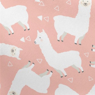 Smiling Alpaca Pongee