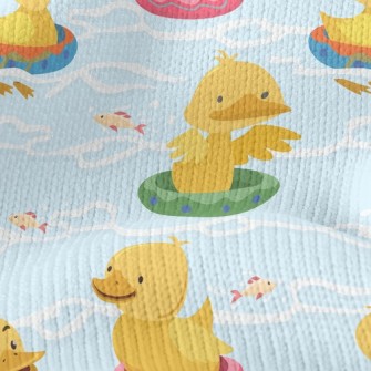 Swimming Circle Duck Stretch Jersey
