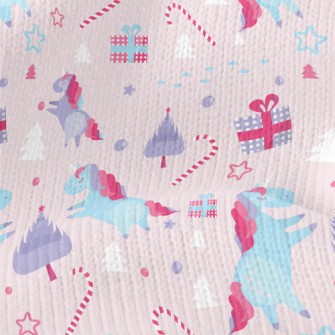 Christmas Unicorn Stretch Jersey