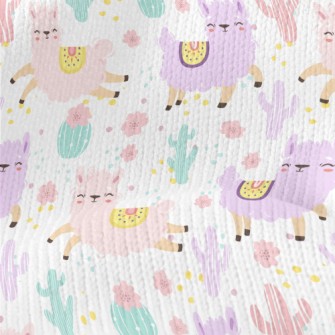 Cute Alpaca Stretch Jersey