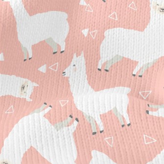 Smiling Alpaca Stretch Jersey