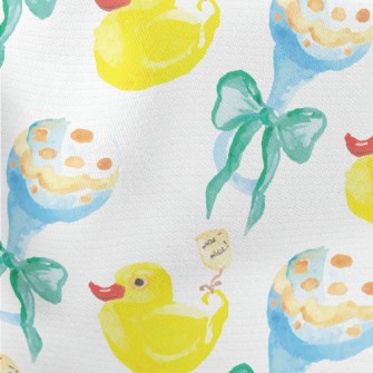 Rattle And Duck Lightweight Cotton Poplin