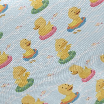 Swimming Circle Duck Midweight Cotton Poplin