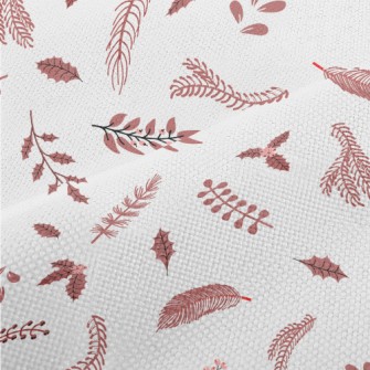 Elegant Falling Leaves Performance Linen