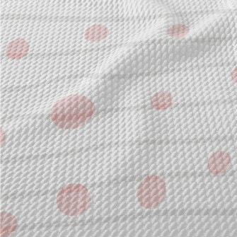 Stripe Transparent Dots Birdseye Piqué