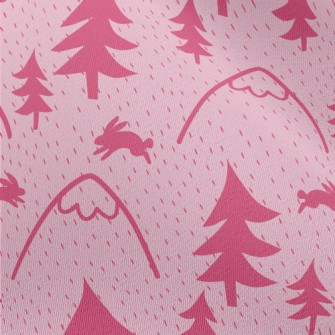 Deep Mountain Forest In The Ra Chiffon