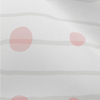 Stripe Transparent Dots Chiffon