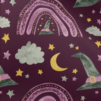 Magic Rainbow Witch Hat Chiffon