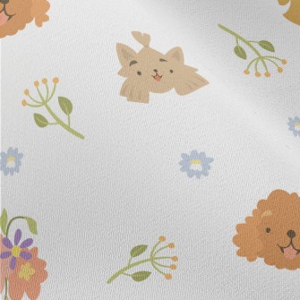 Cartoon Mini Dog Chiffon