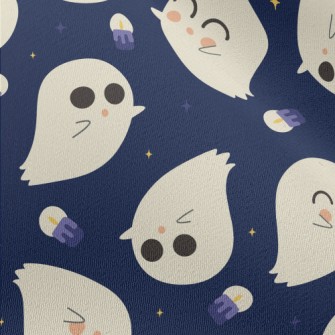 Cute Ghost Candle Chiffon