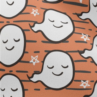 Leisurely Closed Eyes Ghost Chiffon