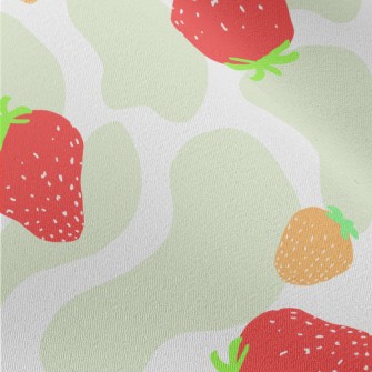 Seasonal Two-color Strawberry Chiffon