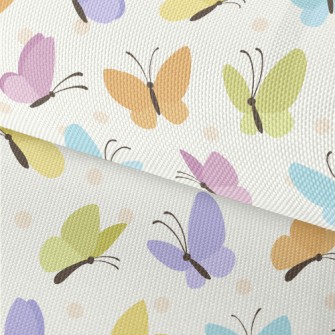 Colorful Flying Butterflies Waterproof Oxford