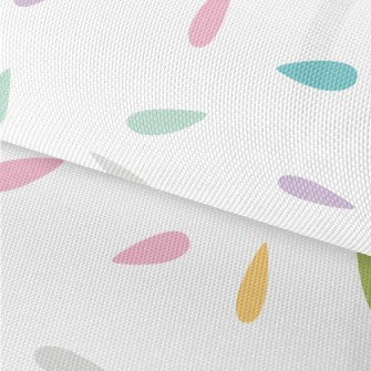 Colorful Water Drop Geometry Waterproof Oxford