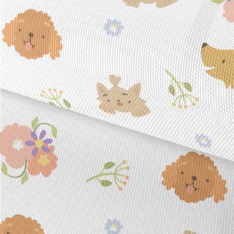 Cartoon Mini Dog Waterproof Oxford
