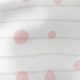 Stripe Transparent Dots Waterproof Canvas