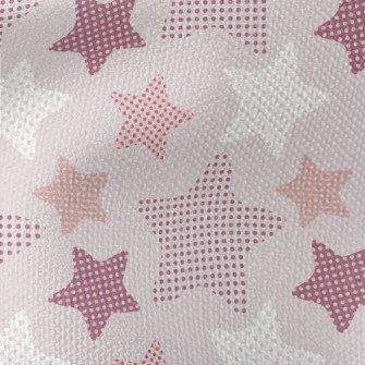 Dots Form Stars Waterproof Canvas