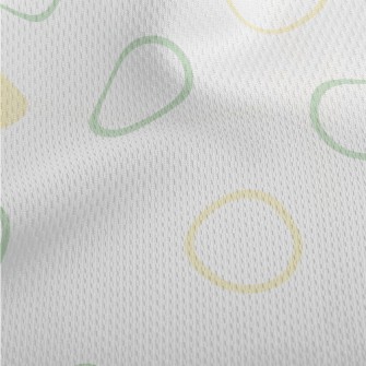 Fresh Small Dots Athletic Mesh Flat Back