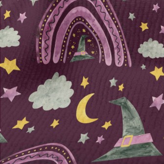 Magic Rainbow Witch Hat Terry